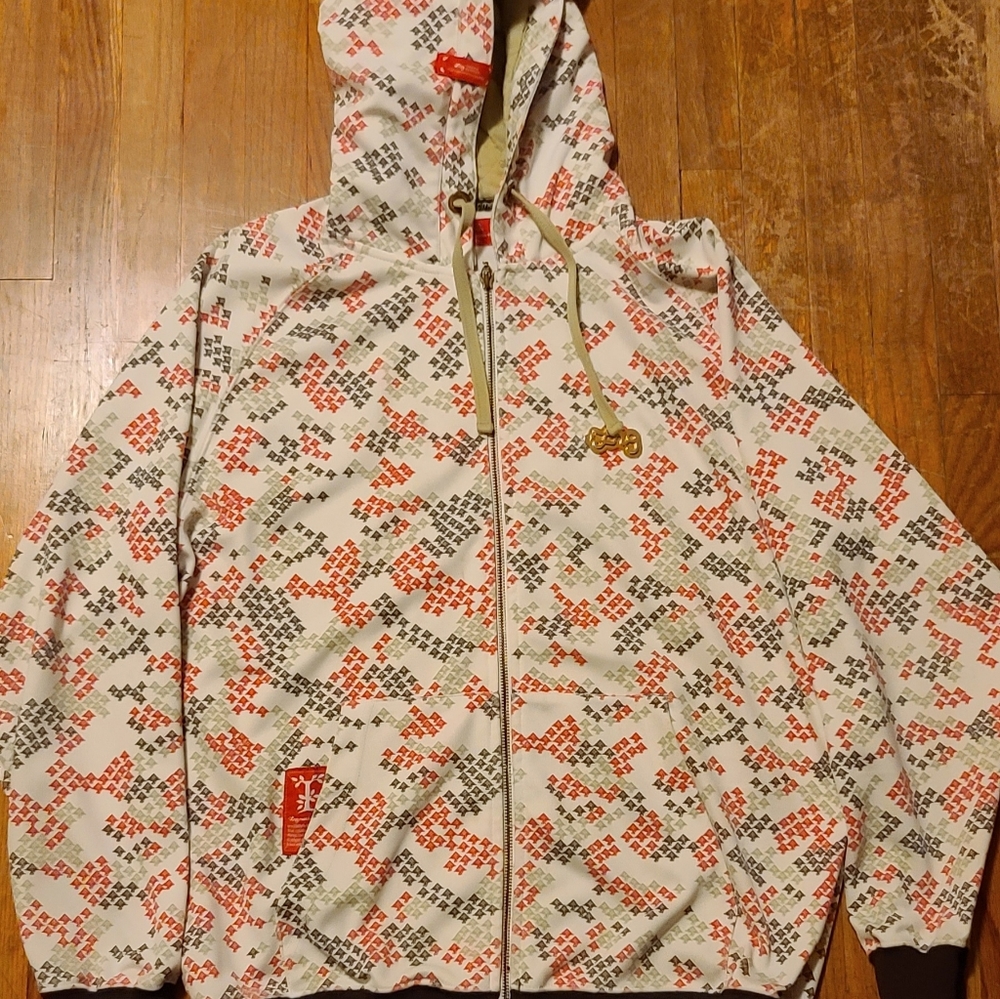 LRG zip sweater jacket hoodie vintage